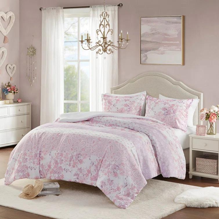 Intelligent Design Floral Paisley Comforter Set