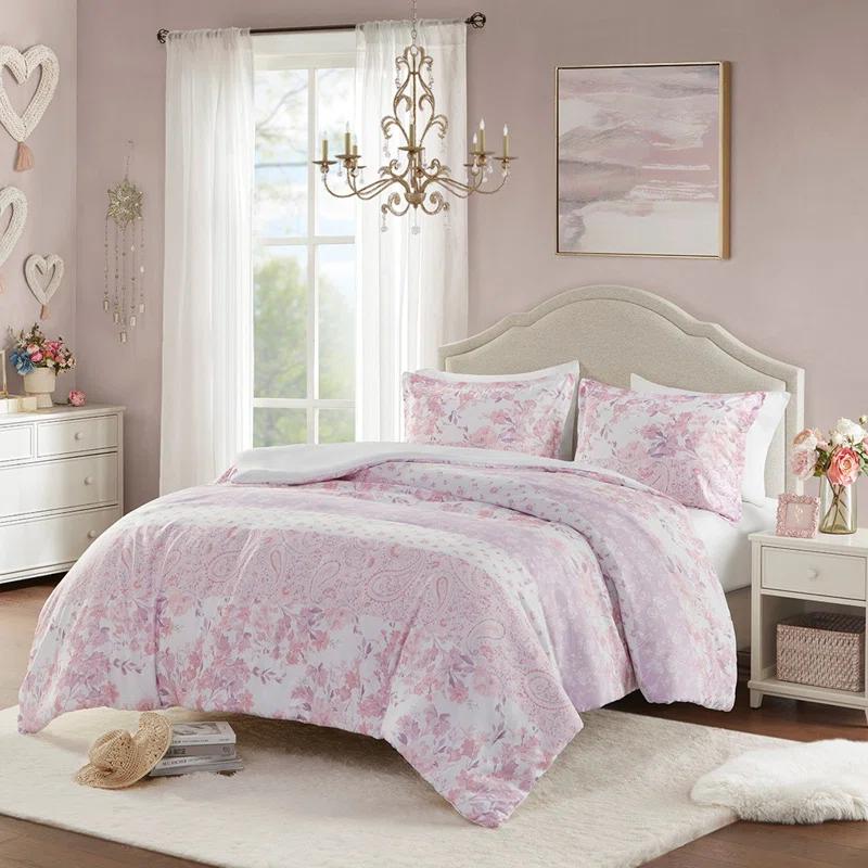 Intelligent Design Floral Paisley Comforter Set