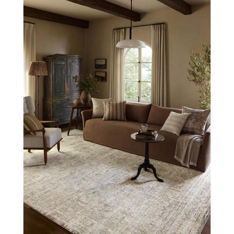 Honora Rug by Amber Lewis x Loloi - Ivory and Natural / 2' x 3'4"