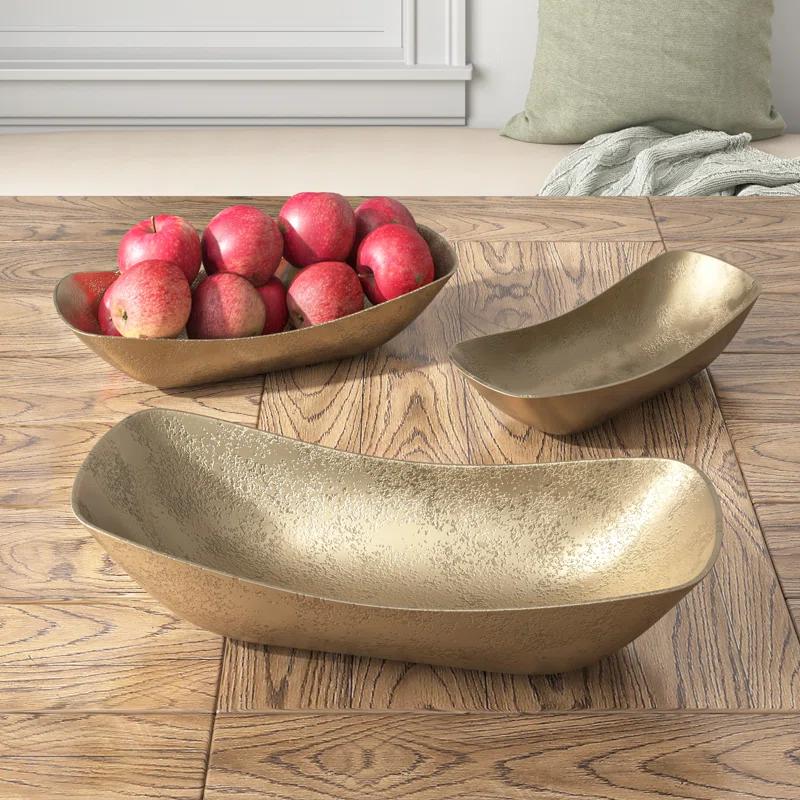 Timothy Metal Decorative Bowl 3