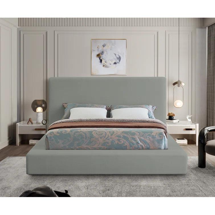 Wrought Studio™ Ishia Upholstered Platform Bed
