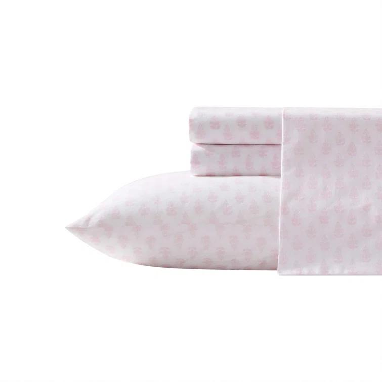 Laura Ashley Laura Ashley Printed Cotton Percale Sheet Set