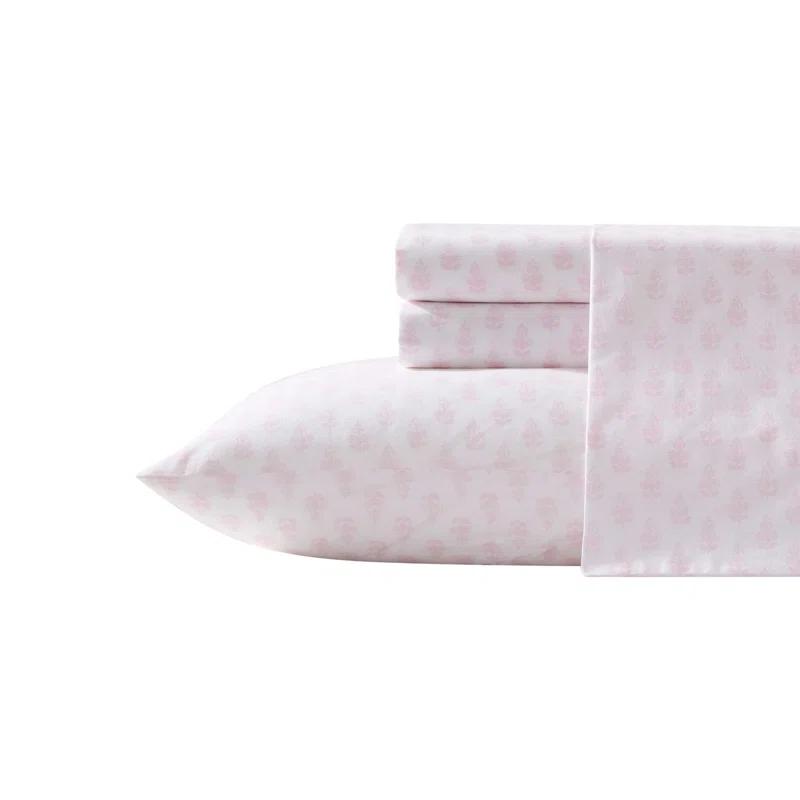 Laura Ashley Laura Ashley Printed Cotton Percale Sheet Set
