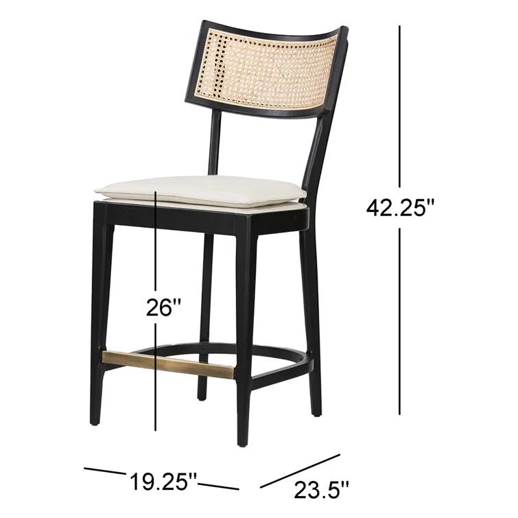 Jaz Bar And Counter Stool - Natural / Bar
