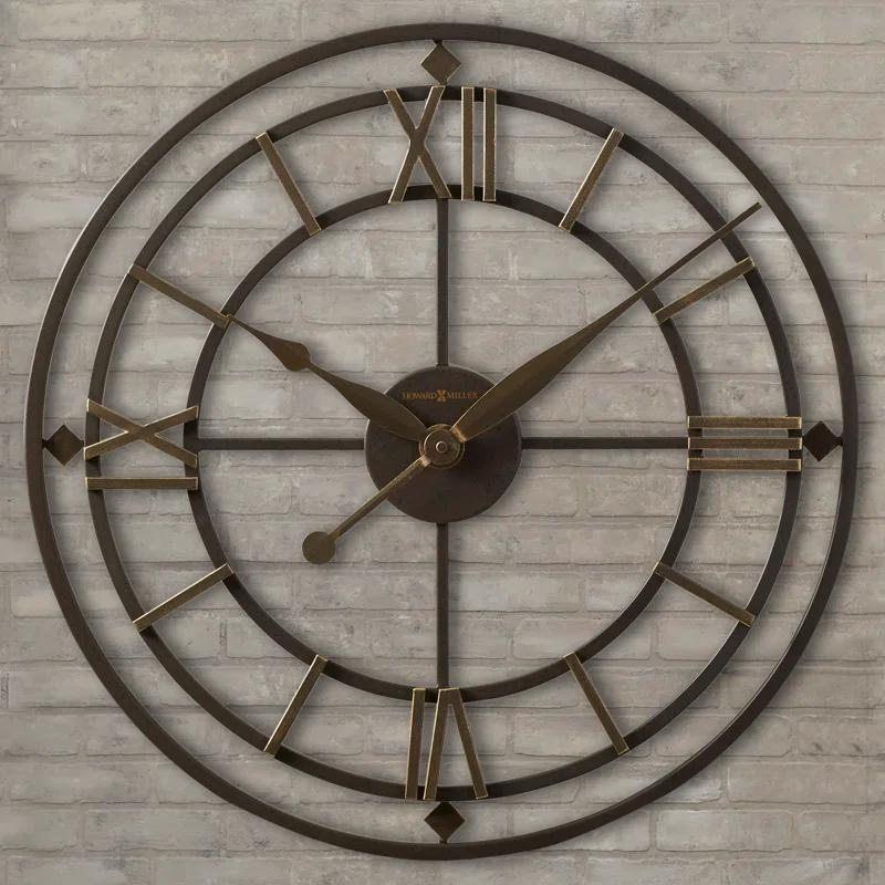 Howard Miller® Metal Wall Clock
