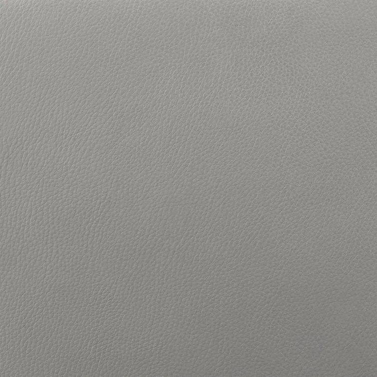 Ebern Designs Juna Zero Gravity Power Recliner Chair With Headrest, Gray Genuine Leather