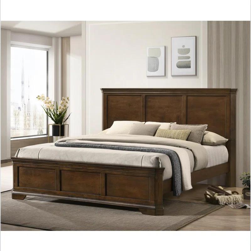 Winston Porter Traditional 3-Piece Wood Bedroom Set