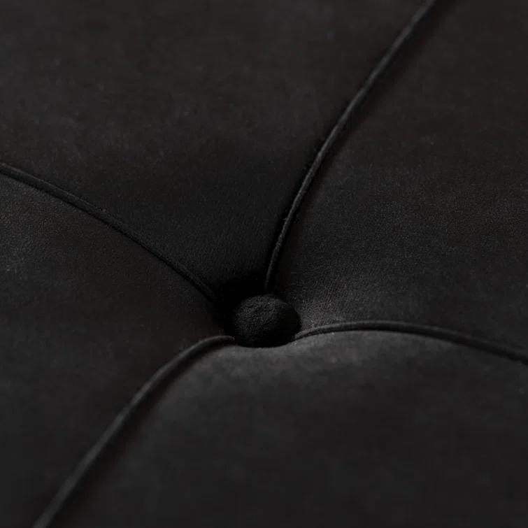 Everly Quinn Presten Upholstered Ottoman