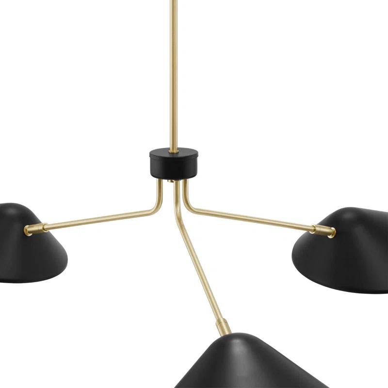 Modway Journey 3-Light 14" Arm Pendant