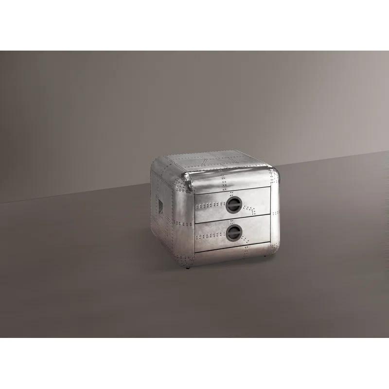 17 Stories Amman 2 - Drawer End Table