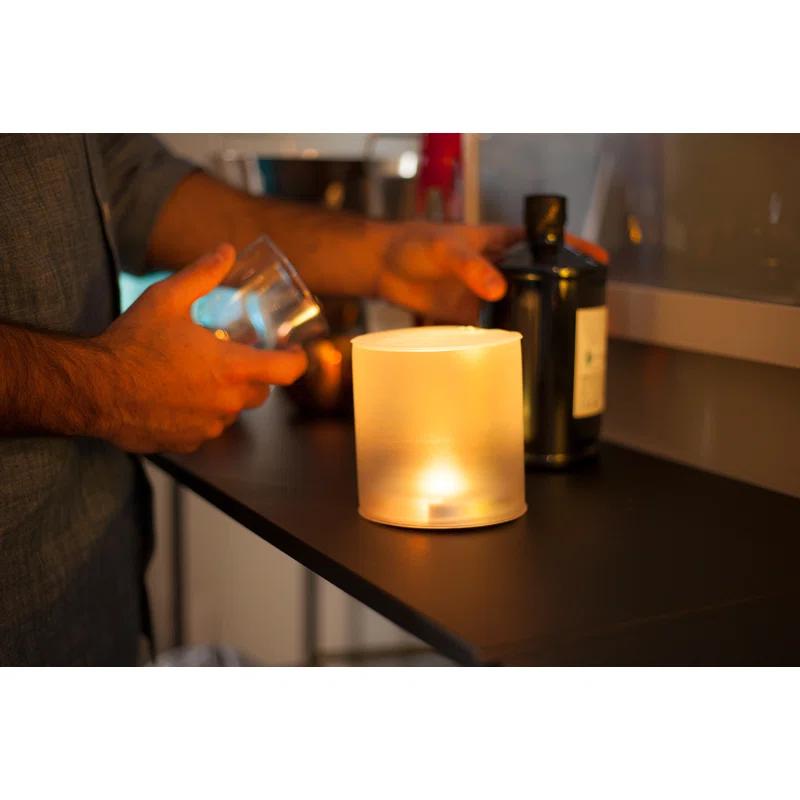 MPOWERD Luci Candle Solar Inflatable Rechargeable Flickering Flameless Waterproof Candle