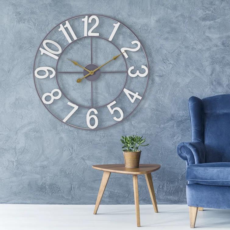 Sorbus Large 16" Numeral Analog Decorative Wall Clock