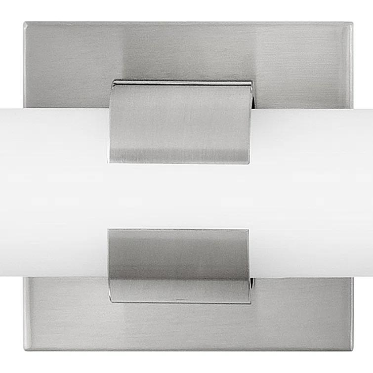 Hinkley Aiden Integrated LED Bath Vanity Bar w/ Etched White Glass