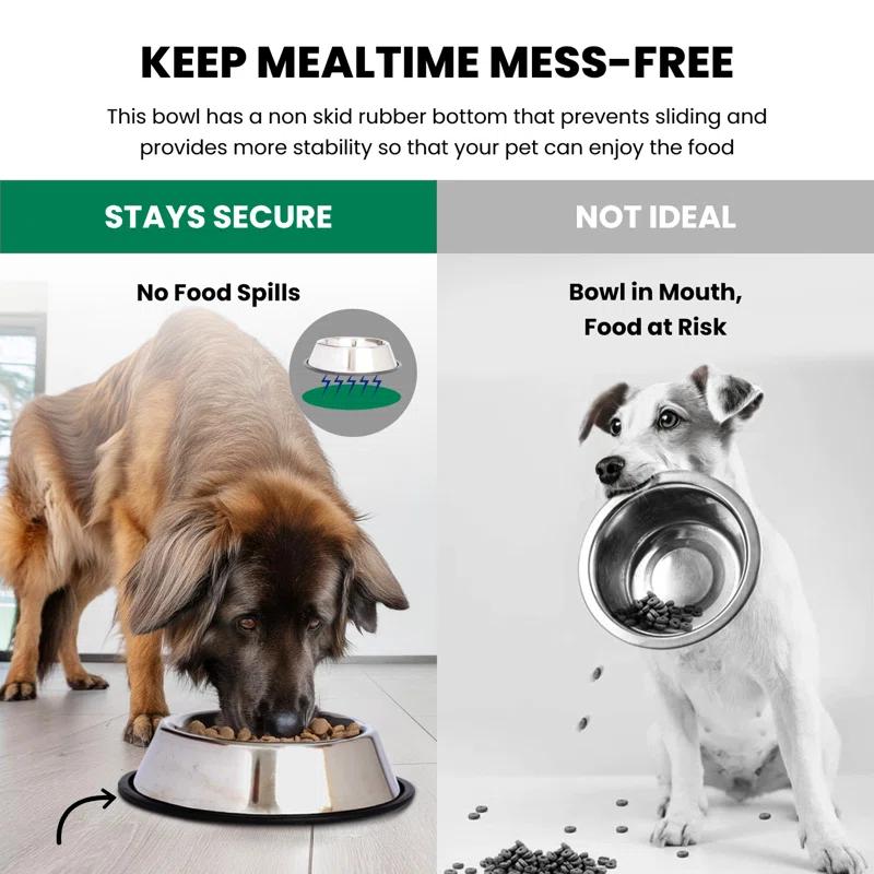 Iconic Pet Anti-Skid Pet Bowl