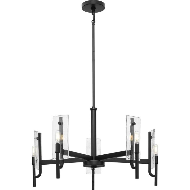 Rivera 5 - Light Dimmable Round / Oval Chandelier