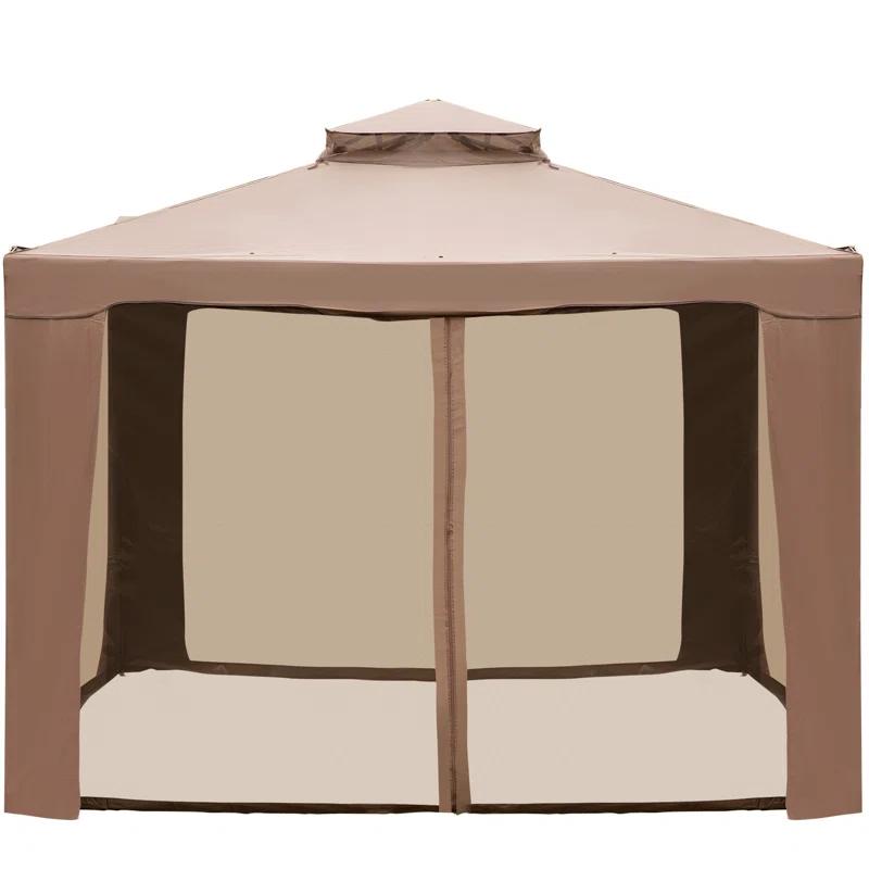 VEVOR 10 Ft. x 10 Ft. Metal Patio Gazebo