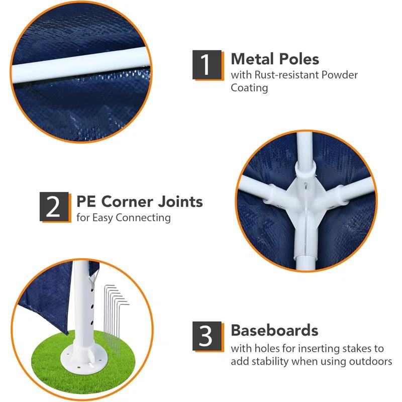 Yescom Yescom 10' X 10' Outdoor Wedding Party Tent 4 Sidewalls