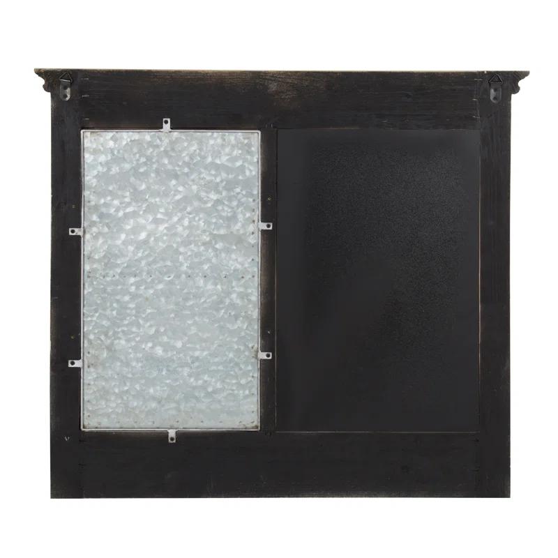 Kate and Laurel Solid Wood Wall Organizer