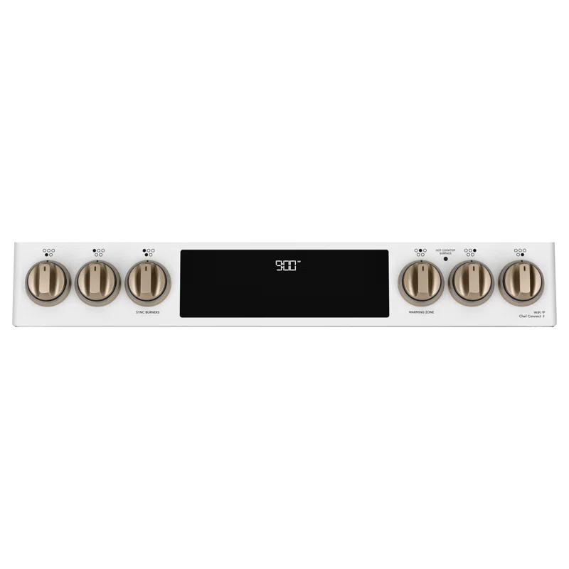 Café Café Smart Appliances Induction 30" 5.7 cu. ft. Slide-in Electric Range