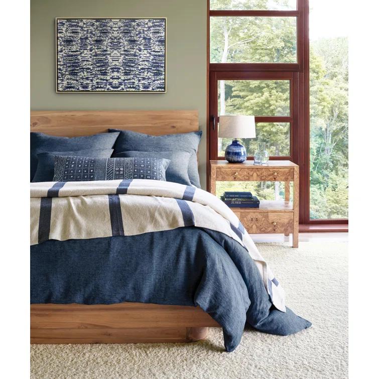 Jovi Linen Ink Duvet Cover