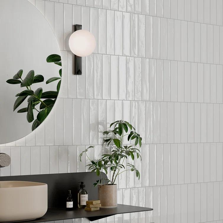 Encore Surfaces Mojave 2" x 10" Zellige Porcelain Wall Tile