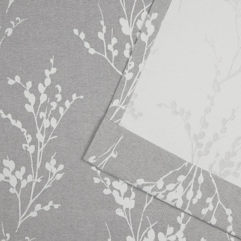 Nicole Miller Nicole Miller Turion Floral Room Darkening Blackout Grommet Top Curtain Panel Pair (Set of 2)