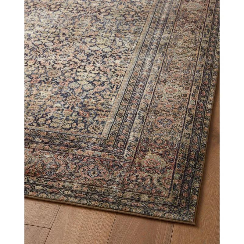 Amber Lewis x Loloi Morgan Denim/Multi Rug