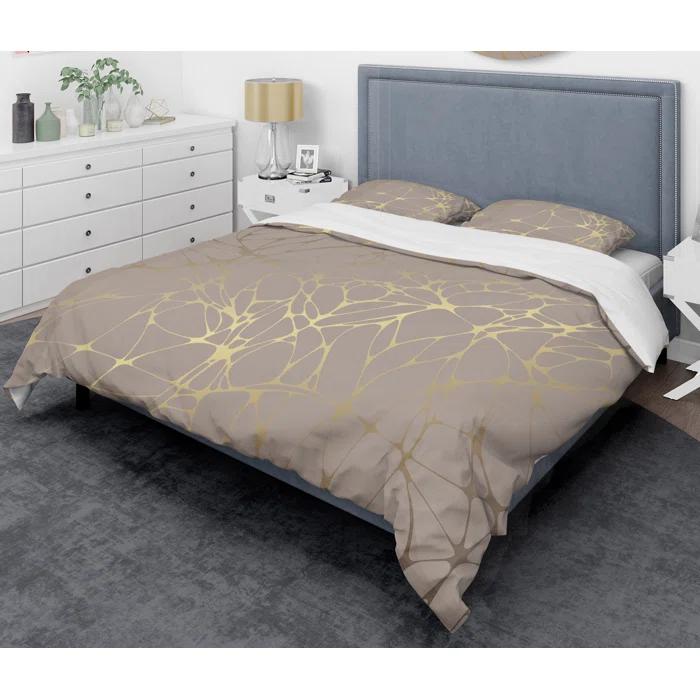 Design Art Retro Art Deco - Mid century bedding set - Modern Mid-century Bed cover set