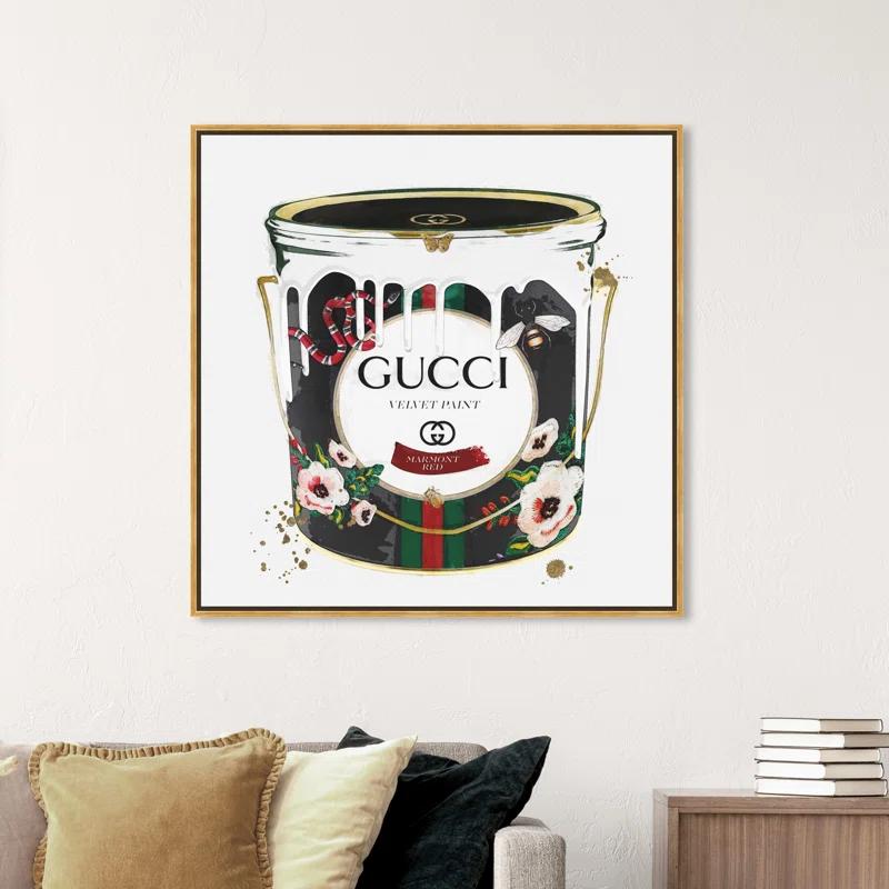 Oliver Gal Prints " Large Fashion And Glam Velvet Marmont Can "