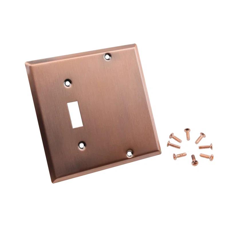 No Subject 1 - Gang Standard Combination Wall Plate