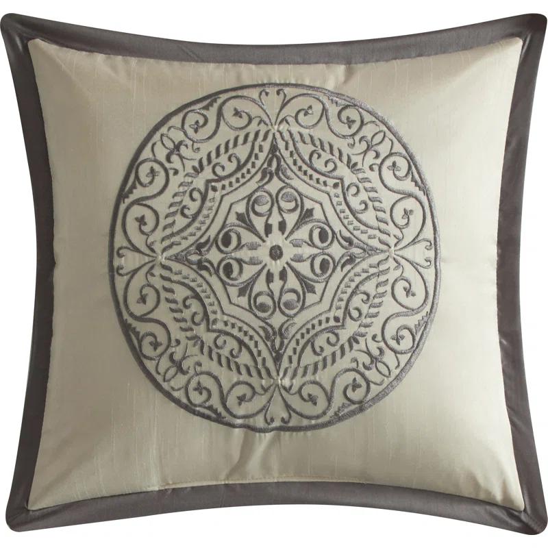 Nanshing America, Inc Arabesque 8 Piece Traditional Comforter Set