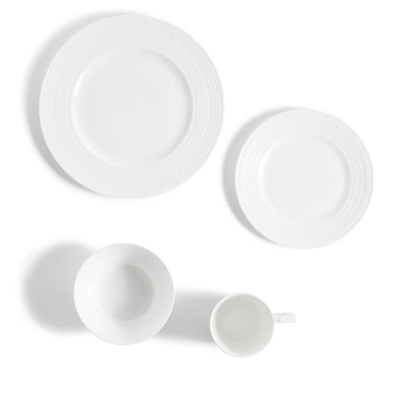Wedgwood Intaglio 16 Piece Bone China Dinnerware Set - Service for 4