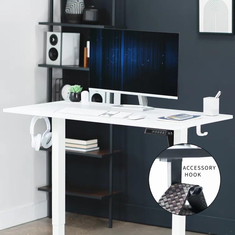 Vivo VIVO Electric 44"x 24" Sit Stand Desk, Height Adjustable Workstation (E144B series)