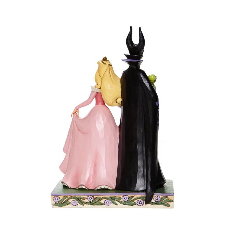 enesco Disney Traditions Jim Shore Aurora & Maleficent Figurine 9in H