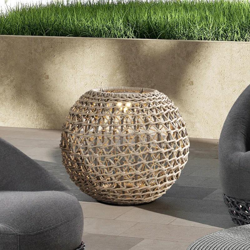 Jennifer Taylor Home Willow Plug-in Integrated LED Outdoor Lantern