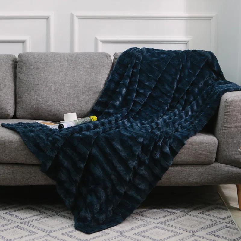 Cheer Collection Plain Weave / Muslin Throw Blanket