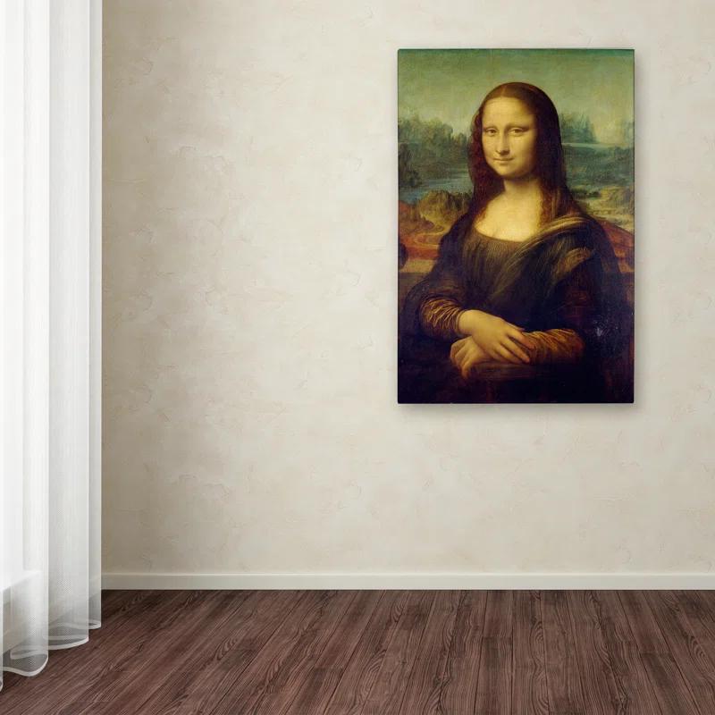 Vault W Artwork " Mona Lisa " by Leonardo Da Vinci