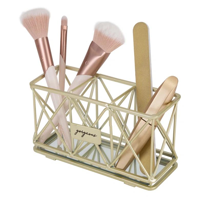 Home Details Metal Makeup Organizer