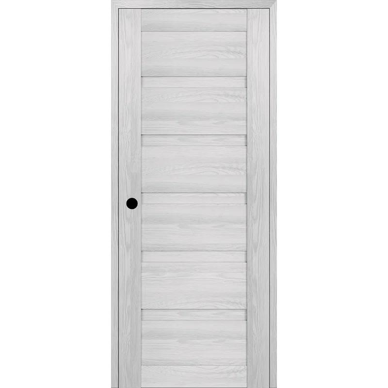 Belldinni Louver DIY-FRIENDLY Paneled Manufactured Wood Airflow Single Prehung Interior Door