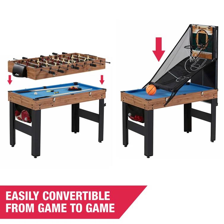 MD Sports 5 Game 48.5" Multi Game Table