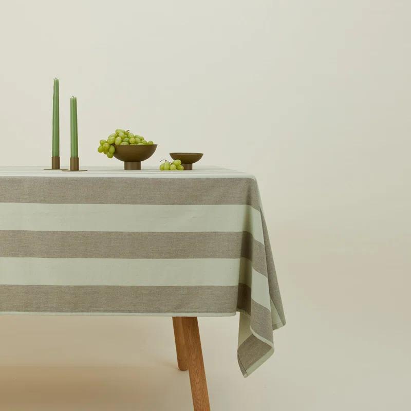 Hawkins New York Essential Rectangle Striped Cotton Tablecloth