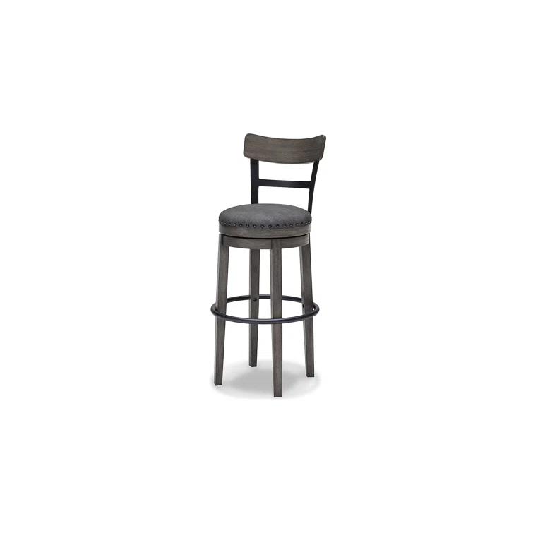 Red Barrel Studio® Obdulio Swivel Upholstered Counter Stool