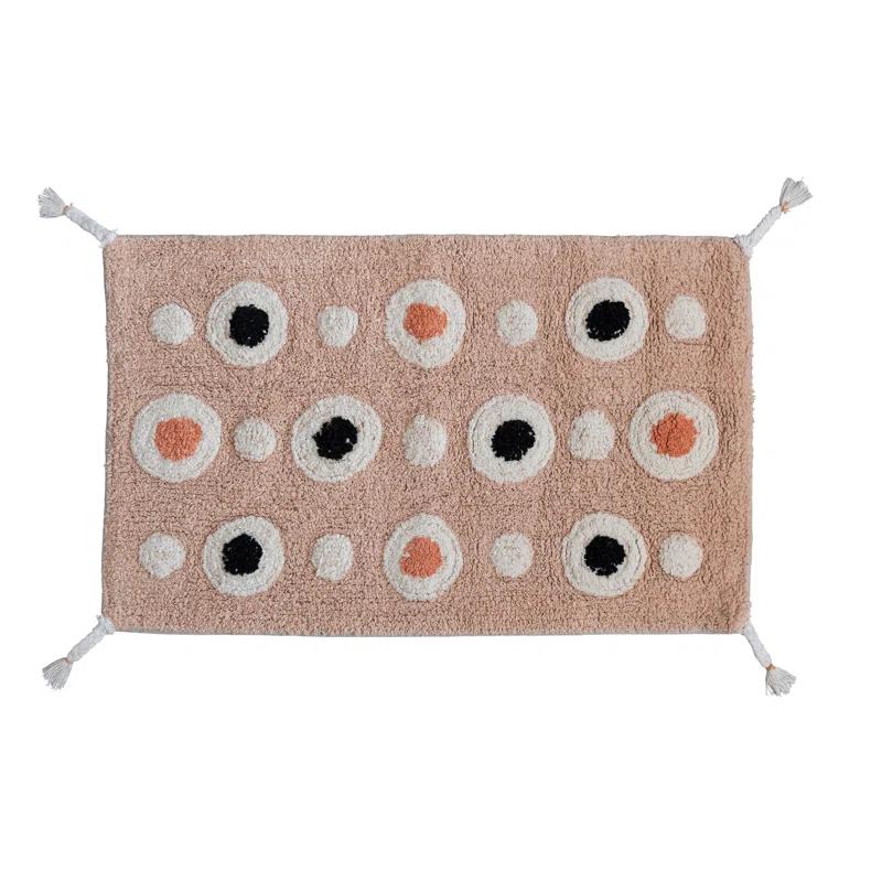 Creative Co-Op Cotton Bath Mat