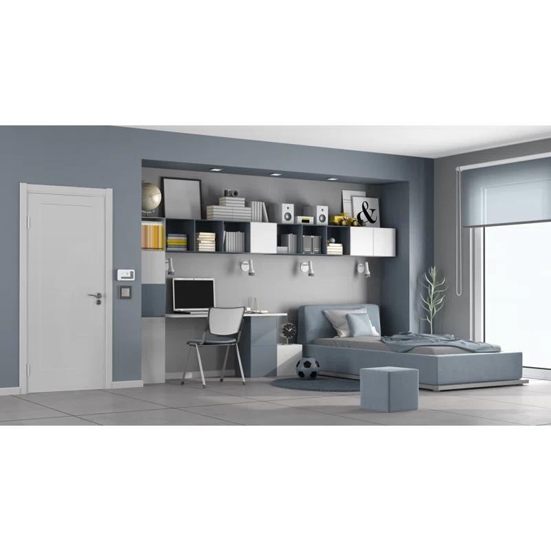 Paneled Wood Primed Standard Door