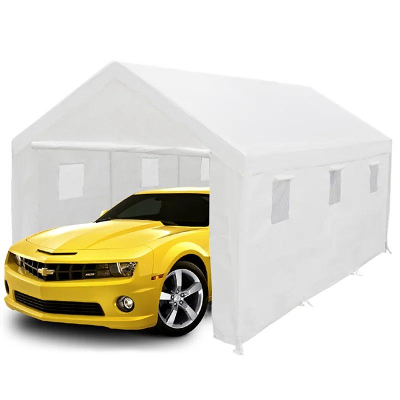 King Canopy Hercules 10ft 8in x 20ft Steel Frame Enclosed Canopy Garage