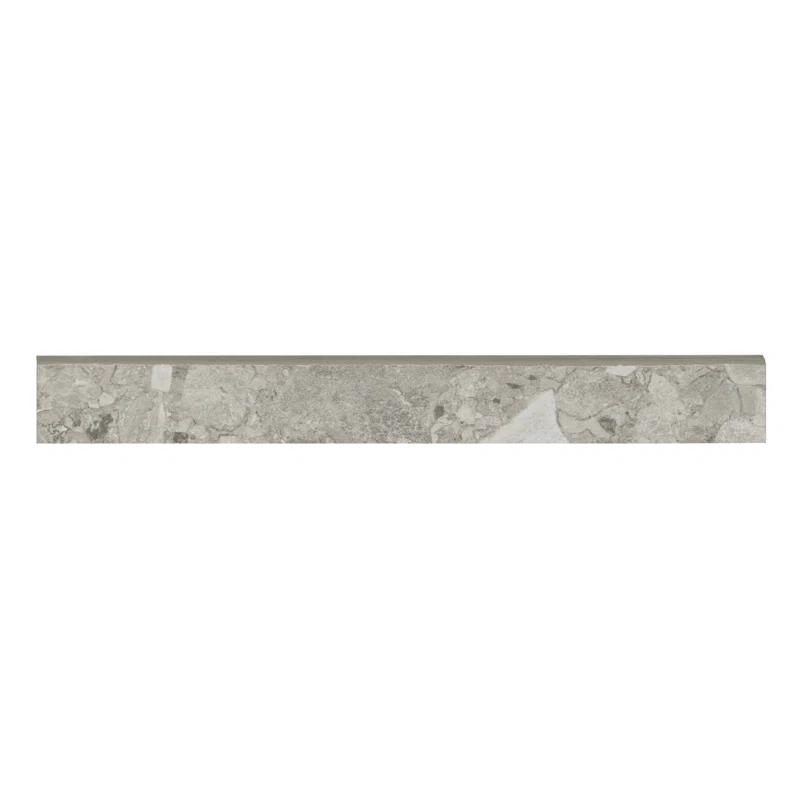 Bedrosians Frammenta 3'' L x 24'' W Porcelain Bullnose Tile Trim