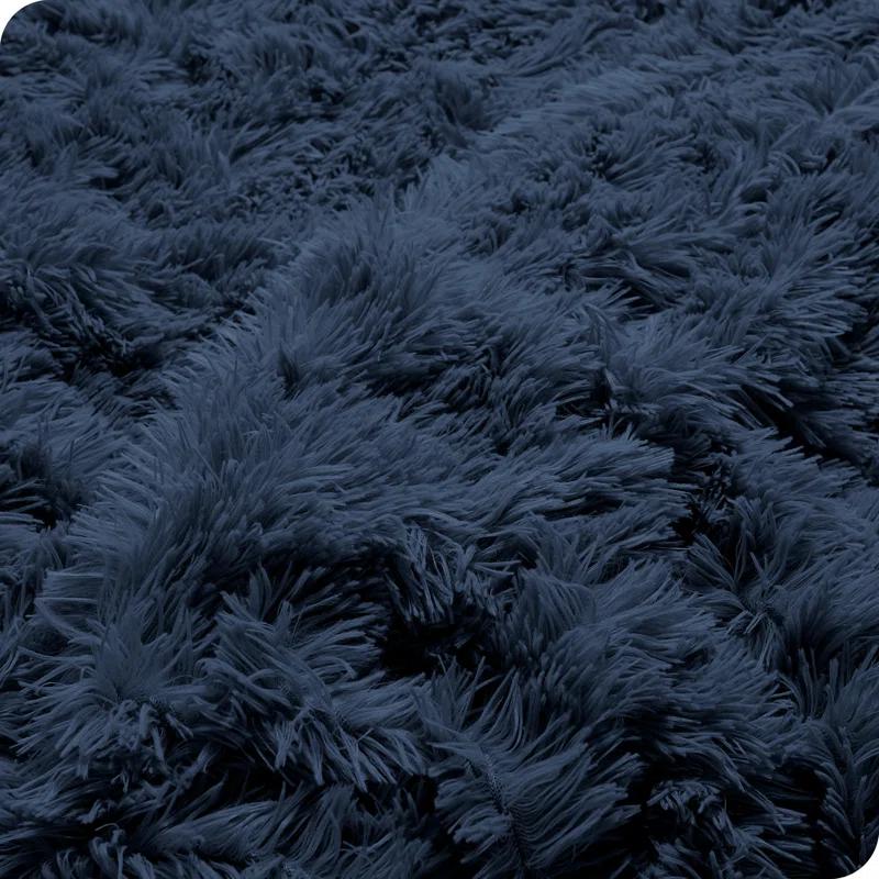 Bare Home Shaggy Fleece Plush Duvet Cover