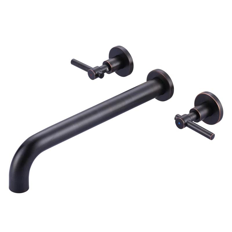 Aleasha AL-4E26RB Wall Mounted Optional Bathroom Faucet