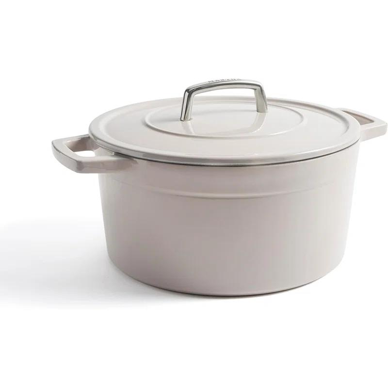 Martha Stewart Martha by Martha Stewart 5 QT Enameled Cast Iron Dutch Oven w/Lid | Wayfair