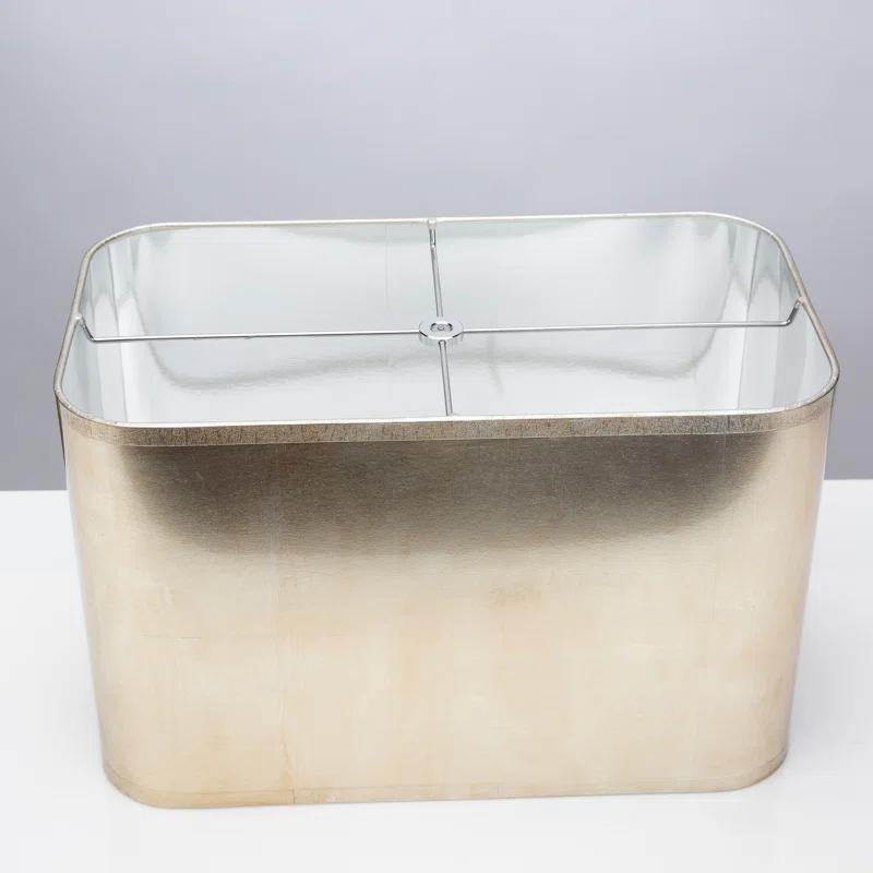 Couture, Inc. Foil Acrylic Paper Rectangular Lamp Shade & Reviews | Wayfair